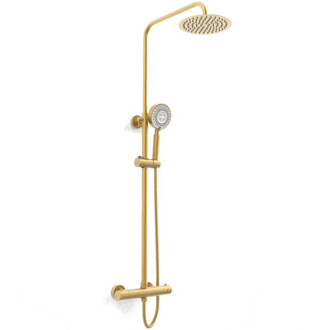 SH01400T Kartel Ottone Thermostaic Bar shower